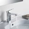 Kibi Blaze Single Handle Bathroom Vanity Sink Faucet with Pop Up Drain C-KBF1017CH-KPW100CH - alternate 7